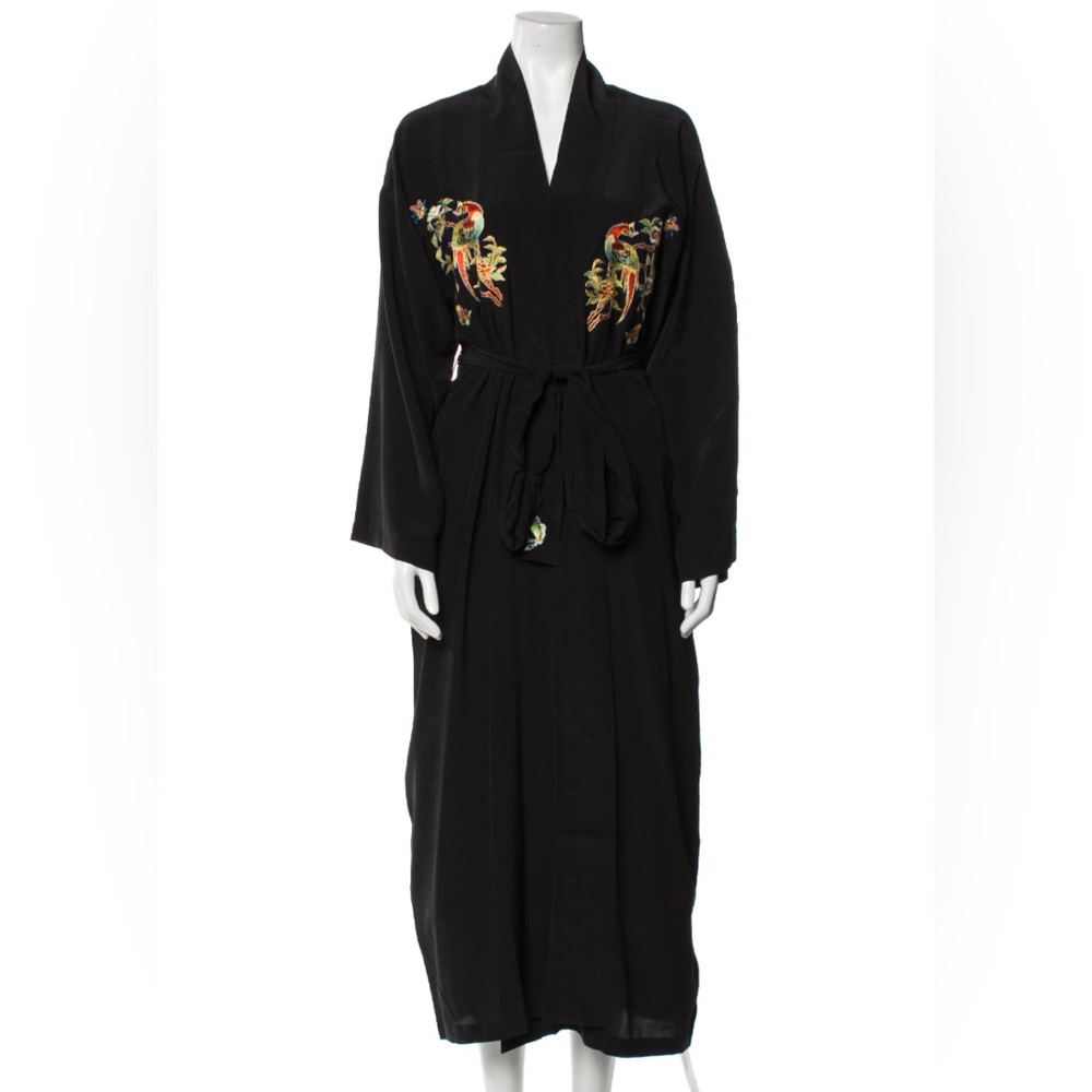 David Bowie x Realisation Par Serious Moonlight Collection Silk Robe Rare NWT - Picture 3 of 6